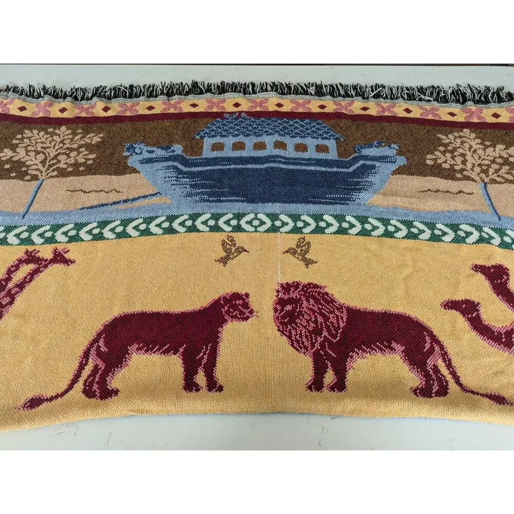 Noah's Ark Throw Blanket/Afghan 50